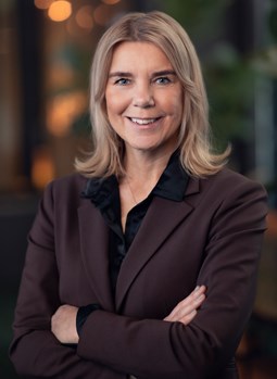 Annica Åslund Olsén, fastighetsmäklare & franchisetagare på Fastighetsbyrån Höga Kusten